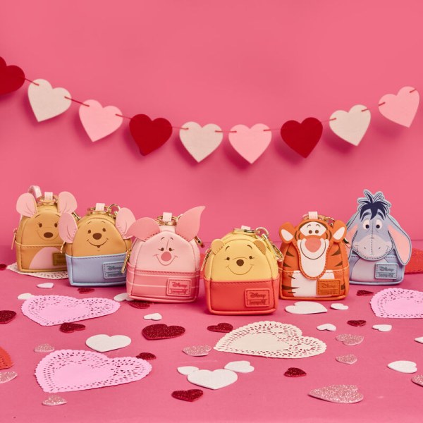 Mystery Portachiavi Mini Zaino Winnie The Pooh & Friends - DISNEY LOUNGEFLY