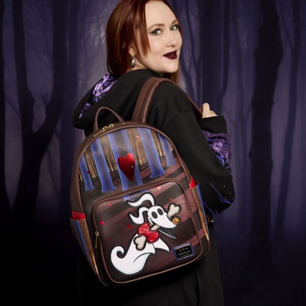 Zaino Zero Holiday Doors - DISNEY LOUNGEFLY The Nightmare Before Christmas