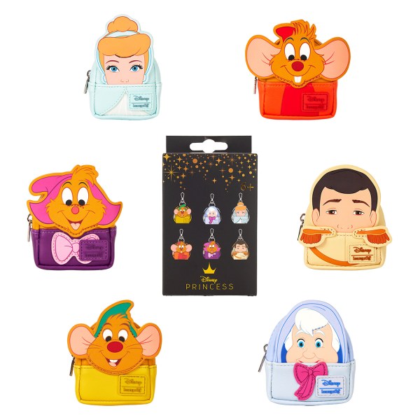 Portachiavi misterioso mini zaino Cenerentola 75° anniversario - Disney Loungefly