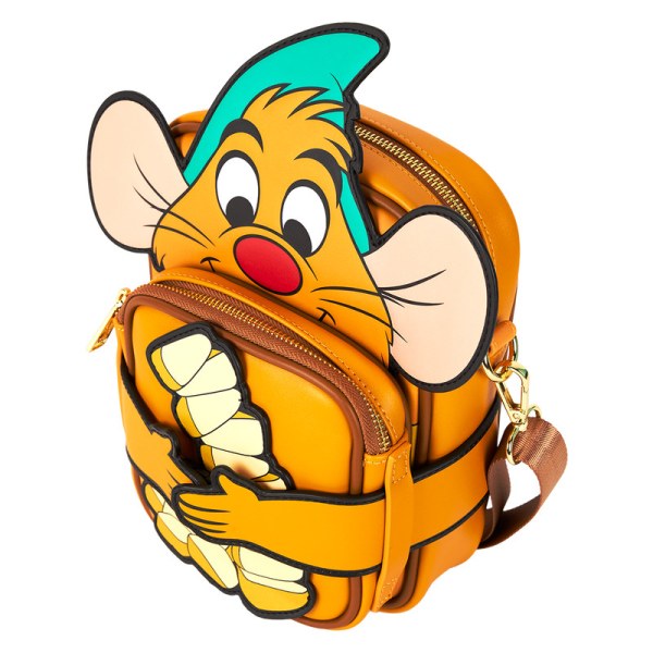Borsa a tracolla con porta monete Gus Gus - DISNEY LOUNGEFLY Cenerentola 75° anniversario