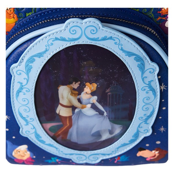 Mini zaino Lenticolare Royal Ball - DISNEY LOUNGEFLY Cenerentola 75° anniversario