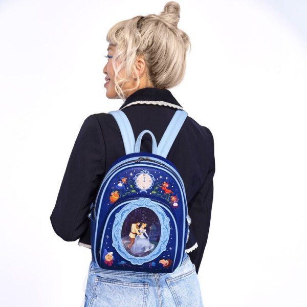 Mini zaino Lenticolare Royal Ball - DISNEY LOUNGEFLY Cenerentola 75° anniversario