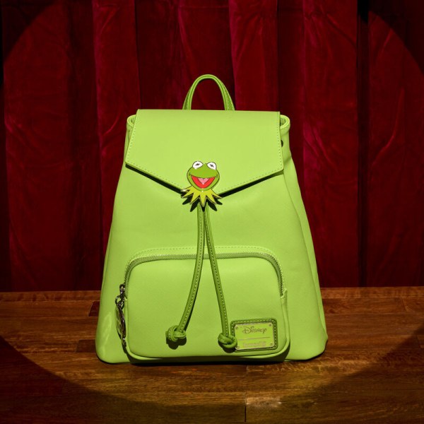 Mini zaino con coulisse Kermit The Frog - DISNEY LOUNGEFLY The Muppets