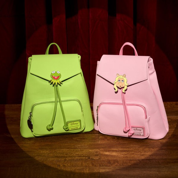 Mini zaino con coulisse Kermit The Frog - DISNEY LOUNGEFLY The Muppets