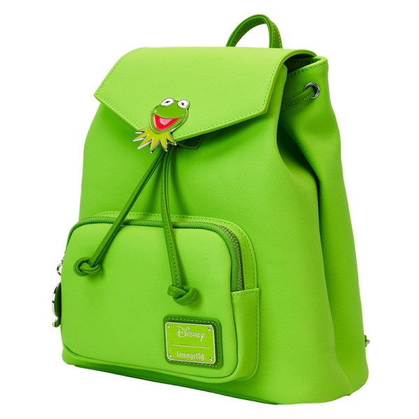 Mini zaino con coulisse Kermit The Frog - DISNEY LOUNGEFLY The Muppets