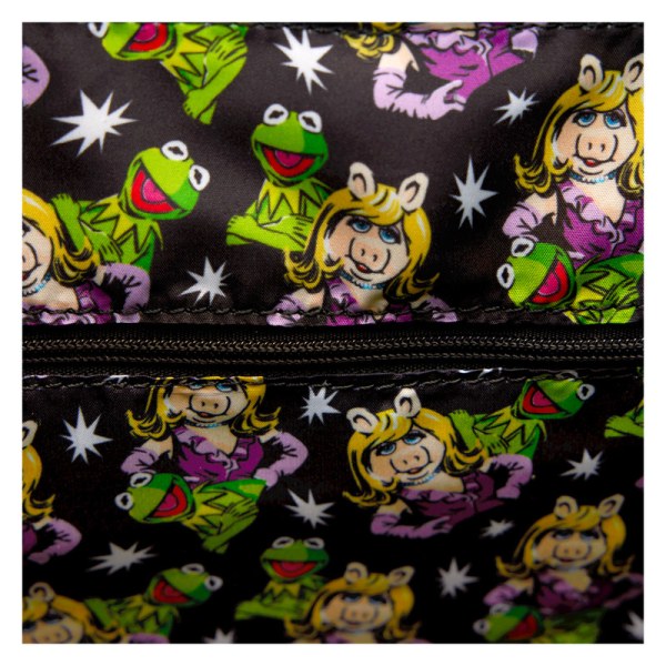 Mini zaino con coulisse Kermit The Frog - DISNEY LOUNGEFLY The Muppets
