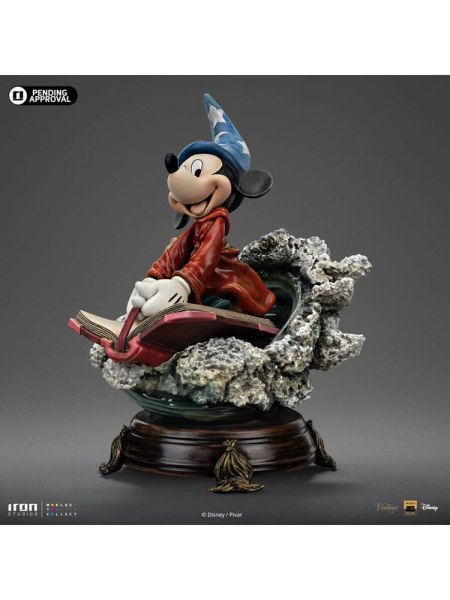 Sorcerer Mickey Art Scale Deluxe Collezione vintage  - Disney Classici
