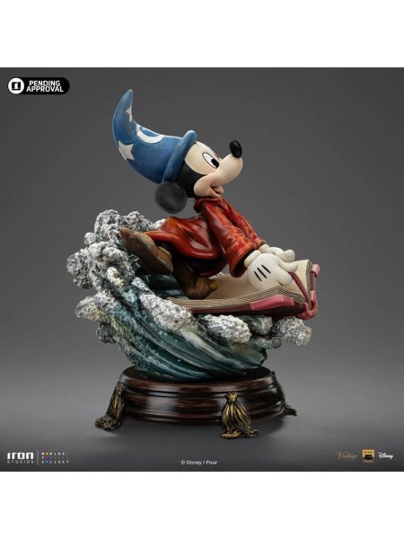 Sorcerer Mickey Art Scale Deluxe Collezione vintage  - Disney Classici