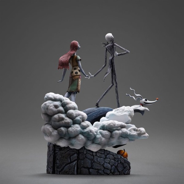 Jack e Sally Art Scale Deluxe - Disney The Nightmare Before Christmas