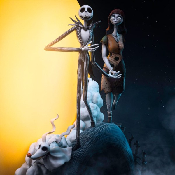 Jack e Sally Art Scale Deluxe - Disney The Nightmare Before Christmas
