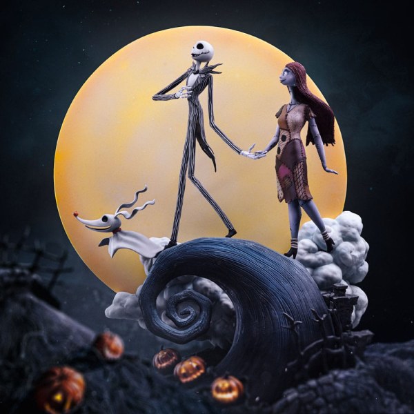 Jack e Sally Art Scale Deluxe - Disney The Nightmare Before Christmas