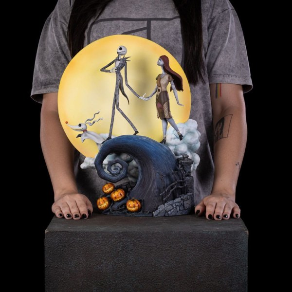 Jack e Sally Art Scale Deluxe - Disney The Nightmare Before Christmas