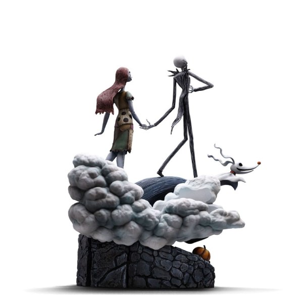 Jack e Sally Art Scale Deluxe - Disney The Nightmare Before Christmas
