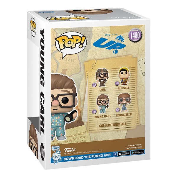 FUNKO POP! 1480 Giovane Carl - Disney Lassù 2