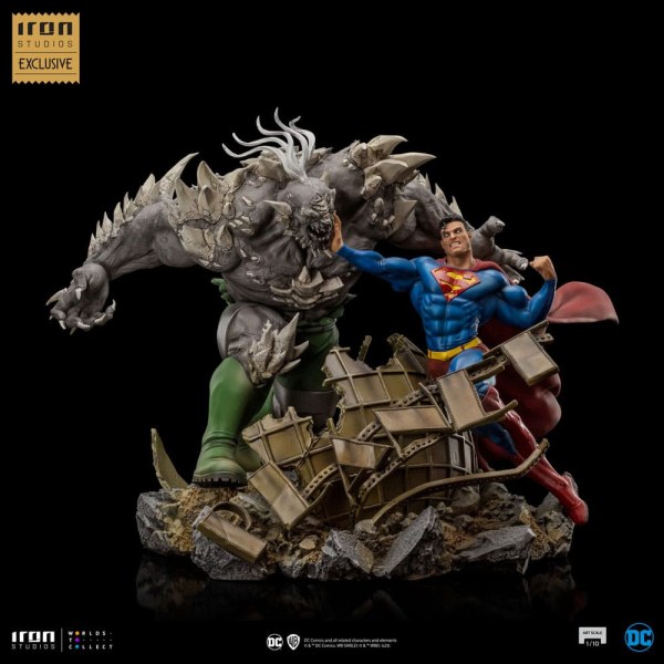 Statuetta DC Comics 1/10 BDS Art Scale Superman vs Doomsday heo EU Exclusive 30 cm