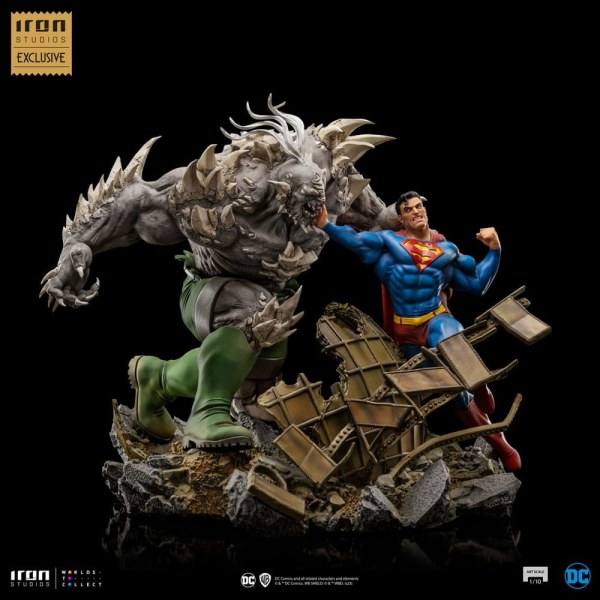 Statuetta DC Comics 1/10 BDS Art Scale Superman vs Doomsday heo EU Exclusive 30 cm