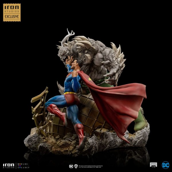 Statuetta DC Comics 1/10 BDS Art Scale Superman vs Doomsday heo EU Exclusive 30 cm