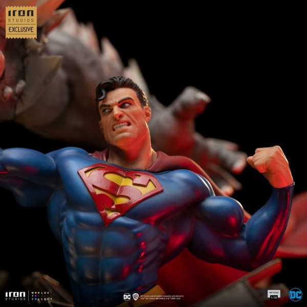 Statuetta DC Comics 1/10 BDS Art Scale Superman vs Doomsday heo EU Exclusive 30 cm