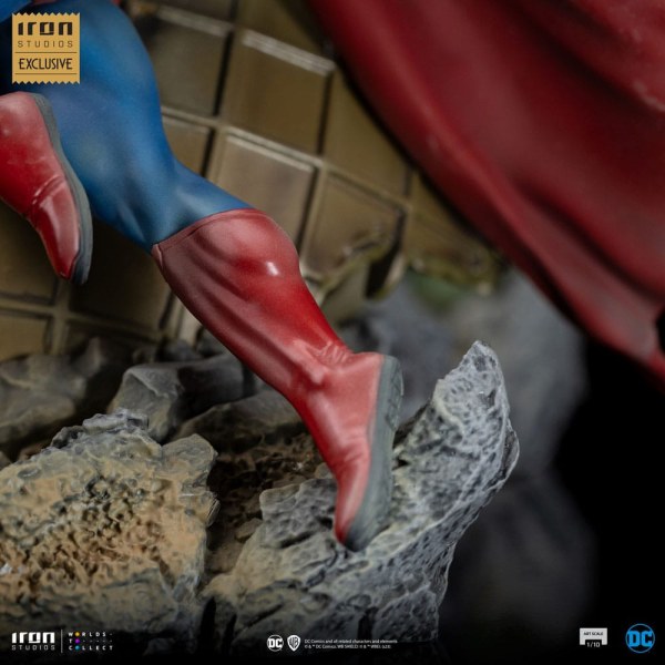 Statuetta DC Comics 1/10 BDS Art Scale Superman vs Doomsday heo EU Exclusive 30 cm