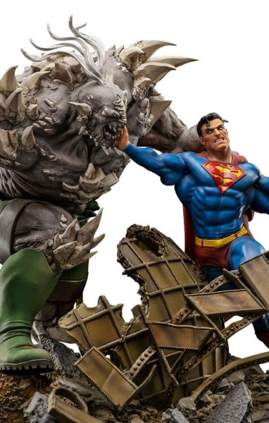 Statuetta DC Comics 1/10 BDS Art Scale Superman vs Doomsday heo EU Exclusive 30 cm