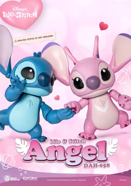 Figurina Disney Dynamic Action Heroes 1/9 Angelo (Lilo & Stitch) 16 cm