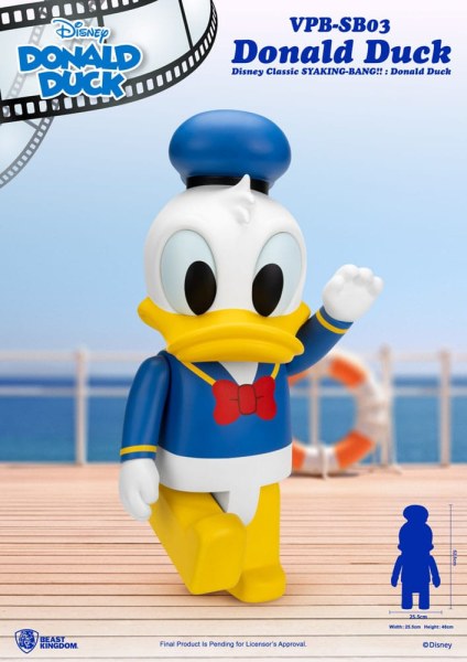 Disney Syaking Bang Mickey and Friends Paperino in Vinile 53 cm