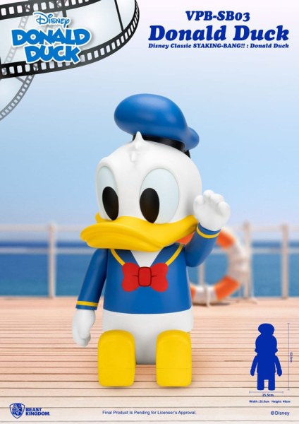 Disney Syaking Bang Mickey and Friends Paperino in Vinile 53 cm