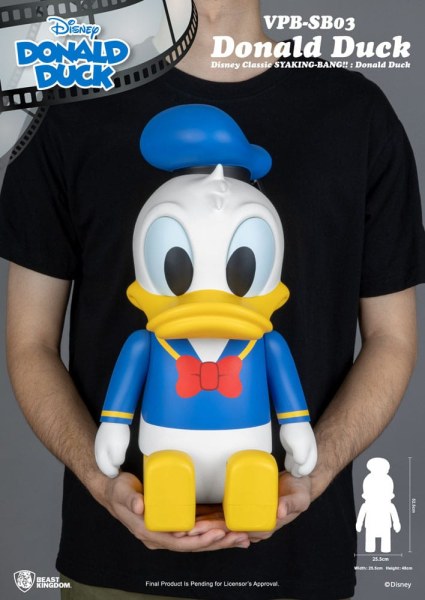 Disney Syaking Bang Mickey and Friends Paperino in Vinile 53 cm
