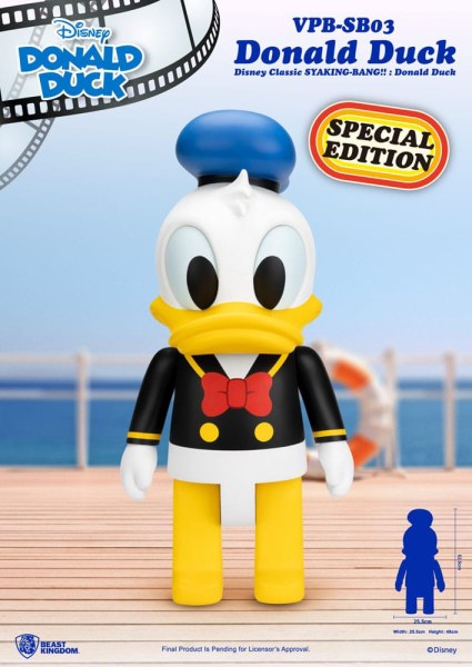 Disney Syaking Bang Mickey and Friends Paperino in Vinile 53 cm