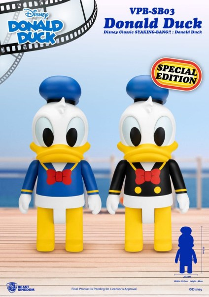 Disney Syaking Bang Mickey and Friends Paperino in Vinile 53 cm