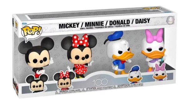 Disney confezione 4 personaggi POP! Film Classici in vinile 9 cm