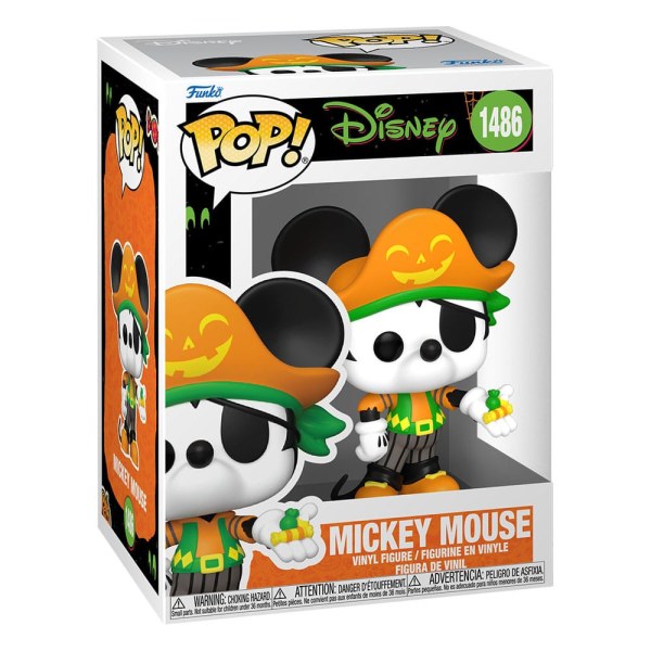 Disney POP! 1486 Figurina in vinile Halloween Pirata Topolino 9 cm