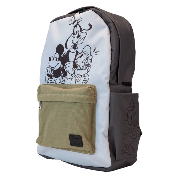 Zaino in tela e nylon di Topolino e amici - DISNEY LOUNGEFLY