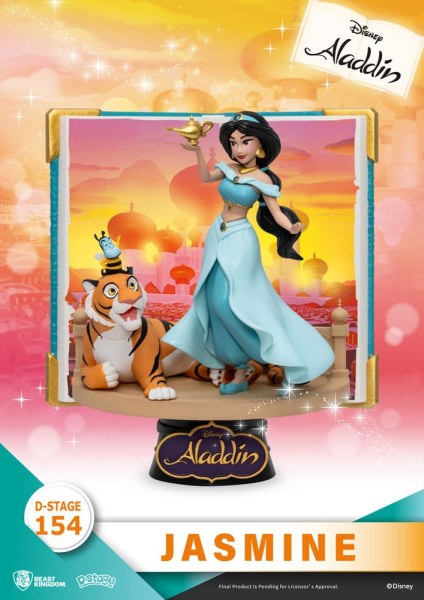 diorama della serie di libri Aladdin in PVC D-Stage Jasmine 15 cm