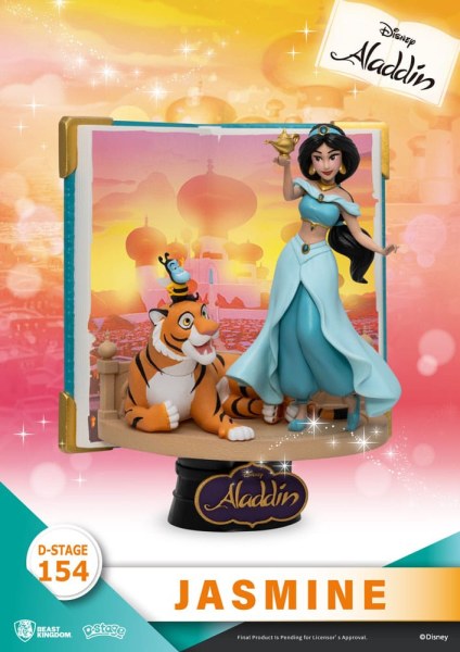 diorama della serie di libri Aladdin in PVC D-Stage Jasmine 15 cm