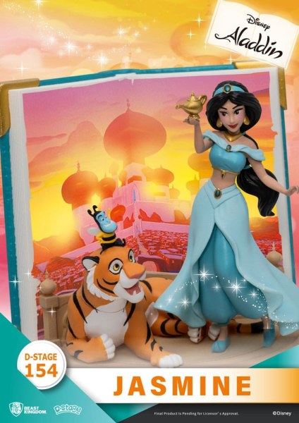 diorama della serie di libri Aladdin in PVC D-Stage Jasmine 15 cm