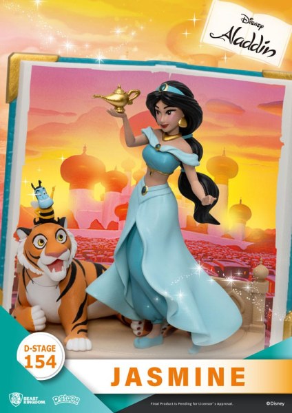 diorama della serie di libri Aladdin in PVC D-Stage Jasmine 15 cm