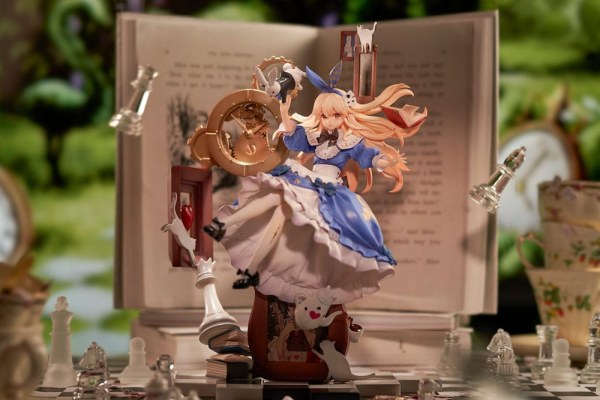 Alice nel Paese delle Meraviglie Statua in PVC 1/7 Momento nei sogni Alice Riddle 30 cm