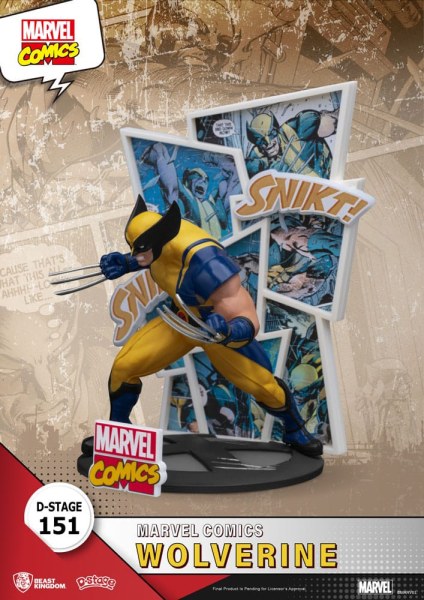 diorama Marvel PVC D-Stage Wolverine 16 cm
