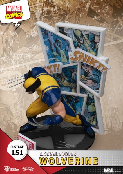 diorama Marvel PVC D-Stage Wolverine 16 cm
