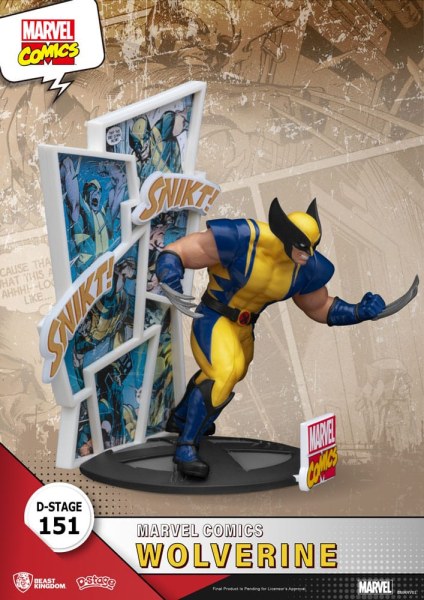 diorama Marvel PVC D-Stage Wolverine 16 cm