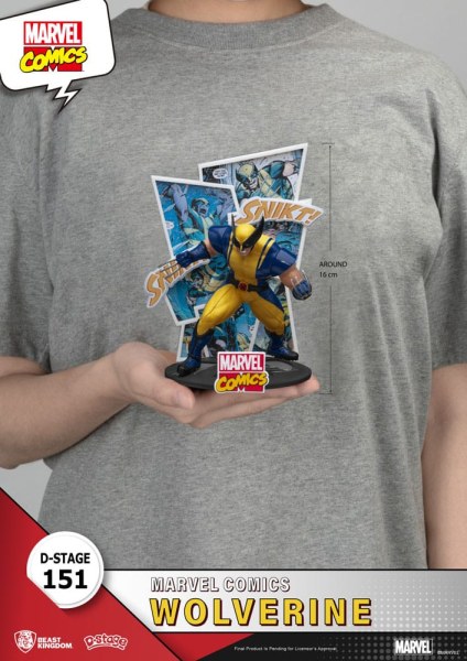 diorama Marvel PVC D-Stage Wolverine 16 cm