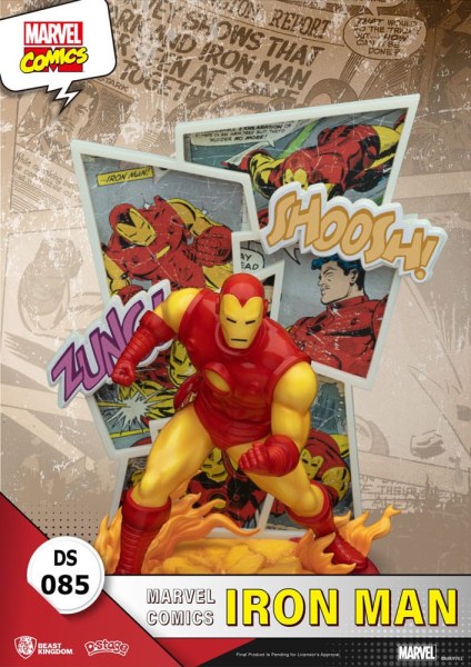 diorama in PVC Marvel Comics D-Stage Iron Man 16 cm