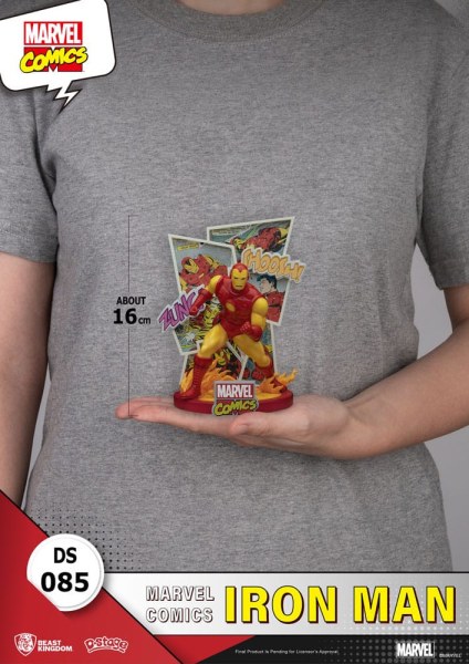 diorama in PVC Marvel Comics D-Stage Iron Man 16 cm