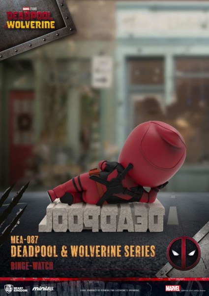 Deadpool 3 personaggi Deadpool & Wolverine Serie Mini Egg Attack Set 8 cm