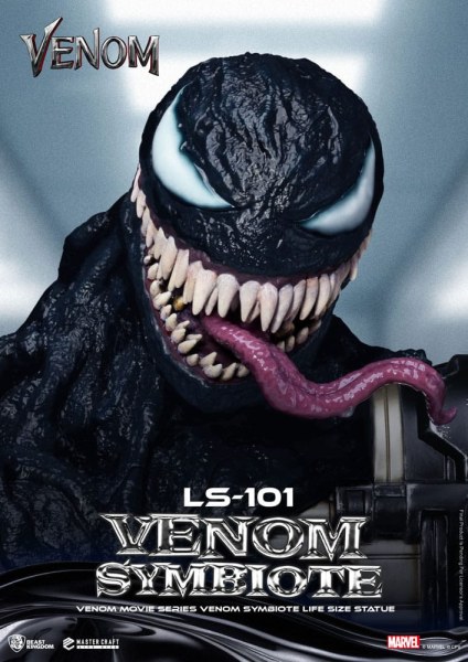 Statuetta Venom 1/1 Serie Film Venom Simbionte 24 cm