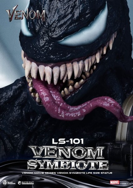 Statuetta Venom 1/1 Serie Film Venom Simbionte 24 cm