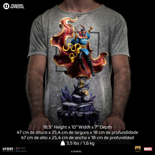 Statuetta Marvel 1/10 Deluxe Art Scale Dr. Strange 47 cm