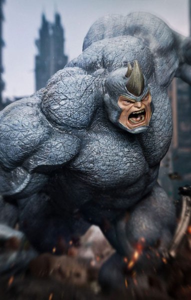 Statuetta Marvel 1/10 BDS Art Scale Rhino 26 cm