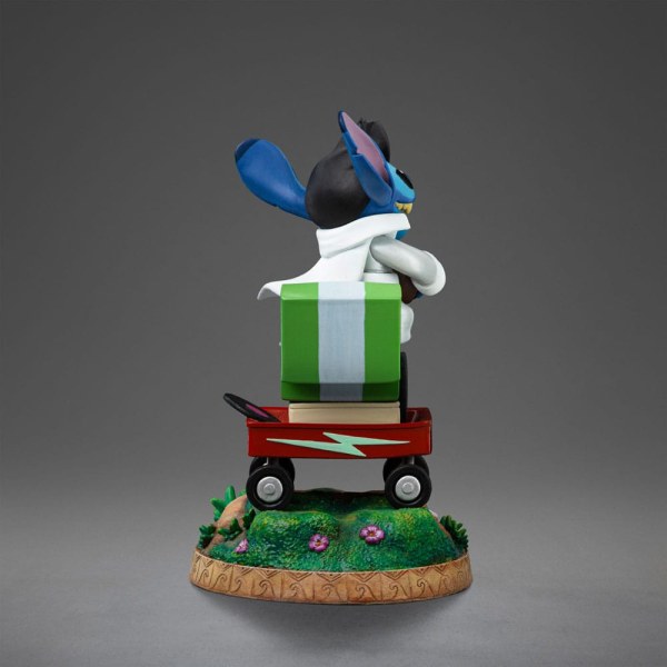 Statuetta Lilo & Stitch 1/10 Art Scale Stitch Re del Rock 17 cm